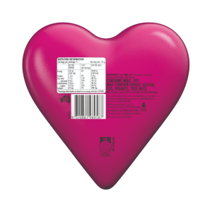 Darrell Lea Love Heart Back