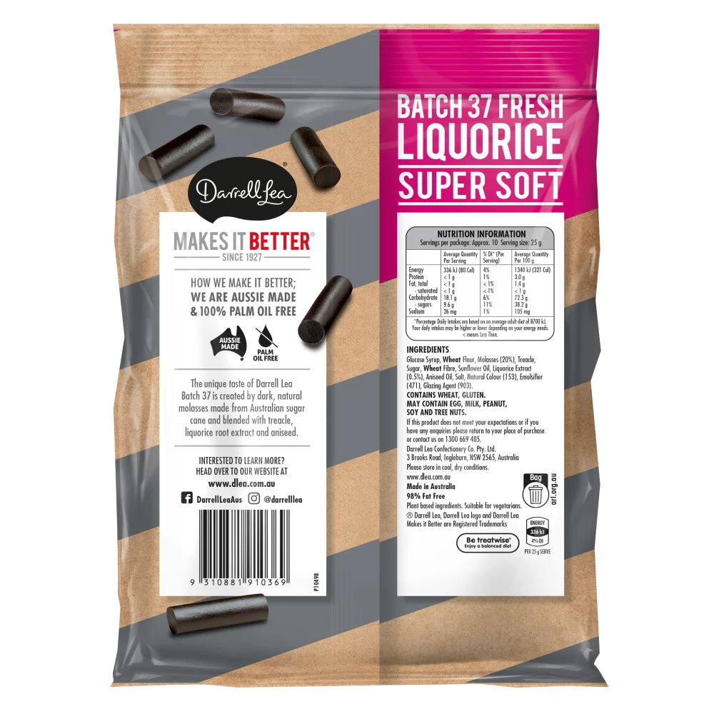 DLEA Batch 37 Liquorice 260g
