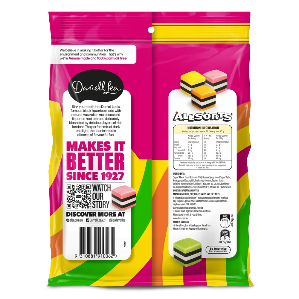 DLEA Allsorts 470g