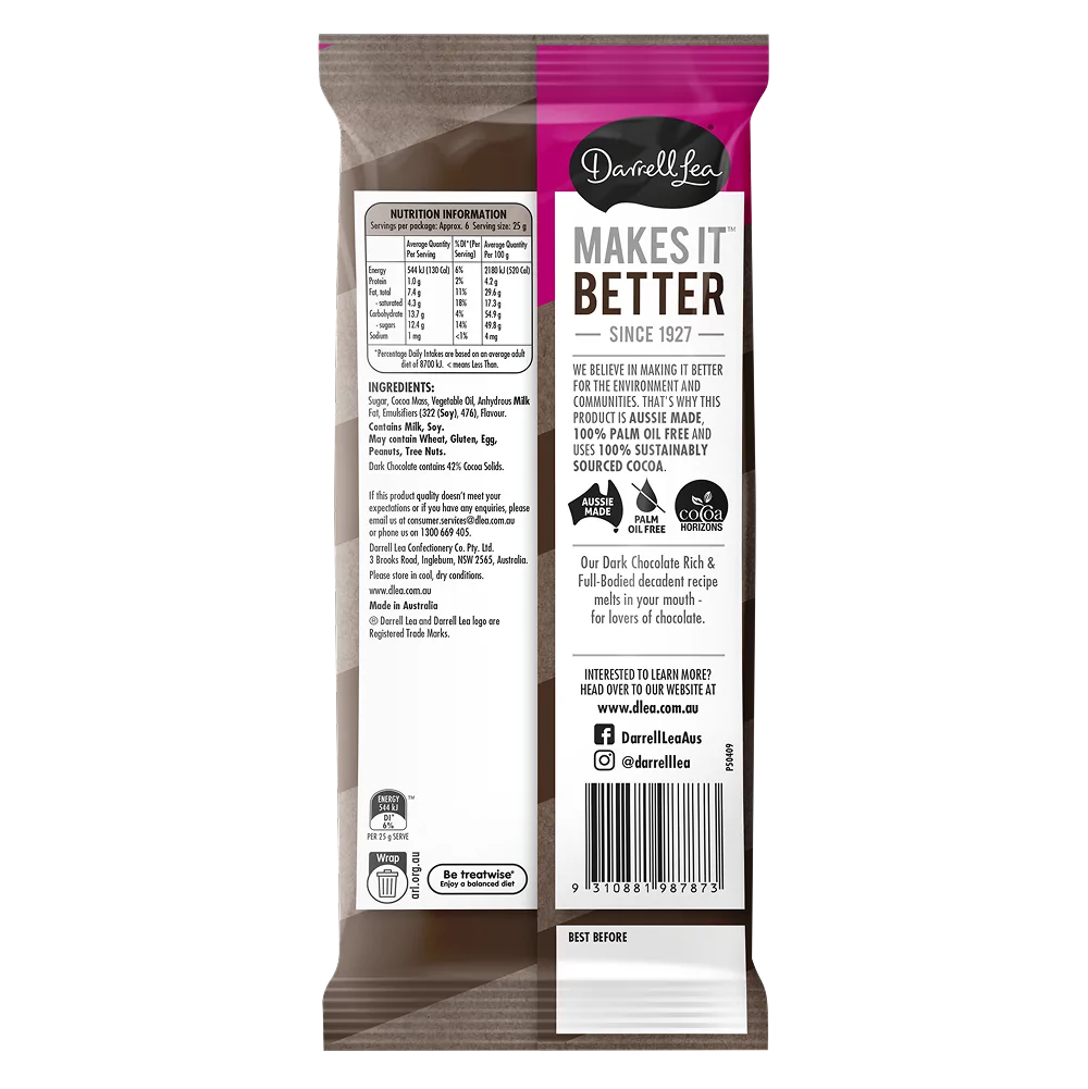 Dark Chocolate Rich & Full-Bodied Block 170g - Image 2