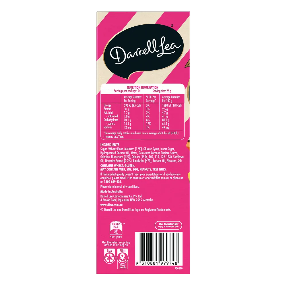 Liquorice Allsorts Gift Box 600g - Image 5
